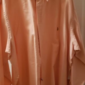 Mens 3xb peach Polo by Ralph Lauren
